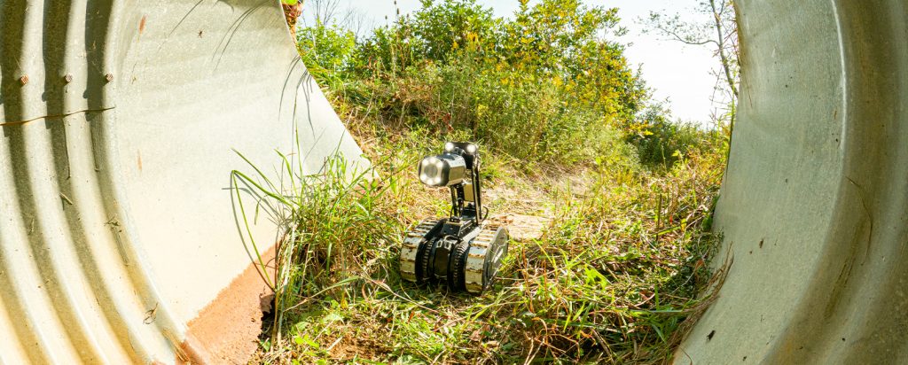Pipe Crawler in Water Sewer