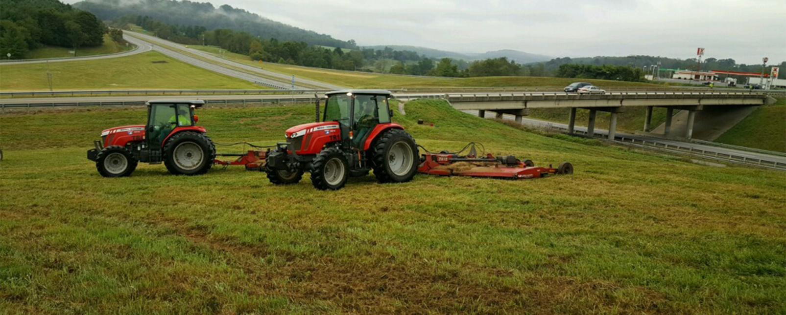 Roadside mowing