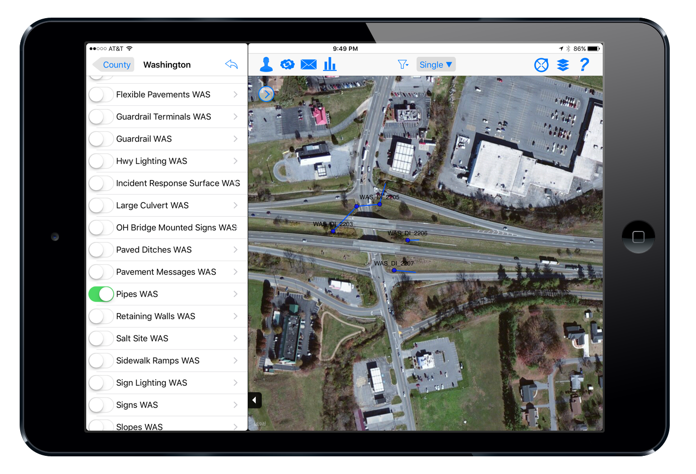 tablet with feature extraction