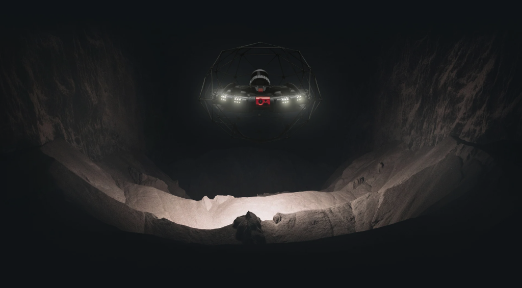 elios 3 under ground