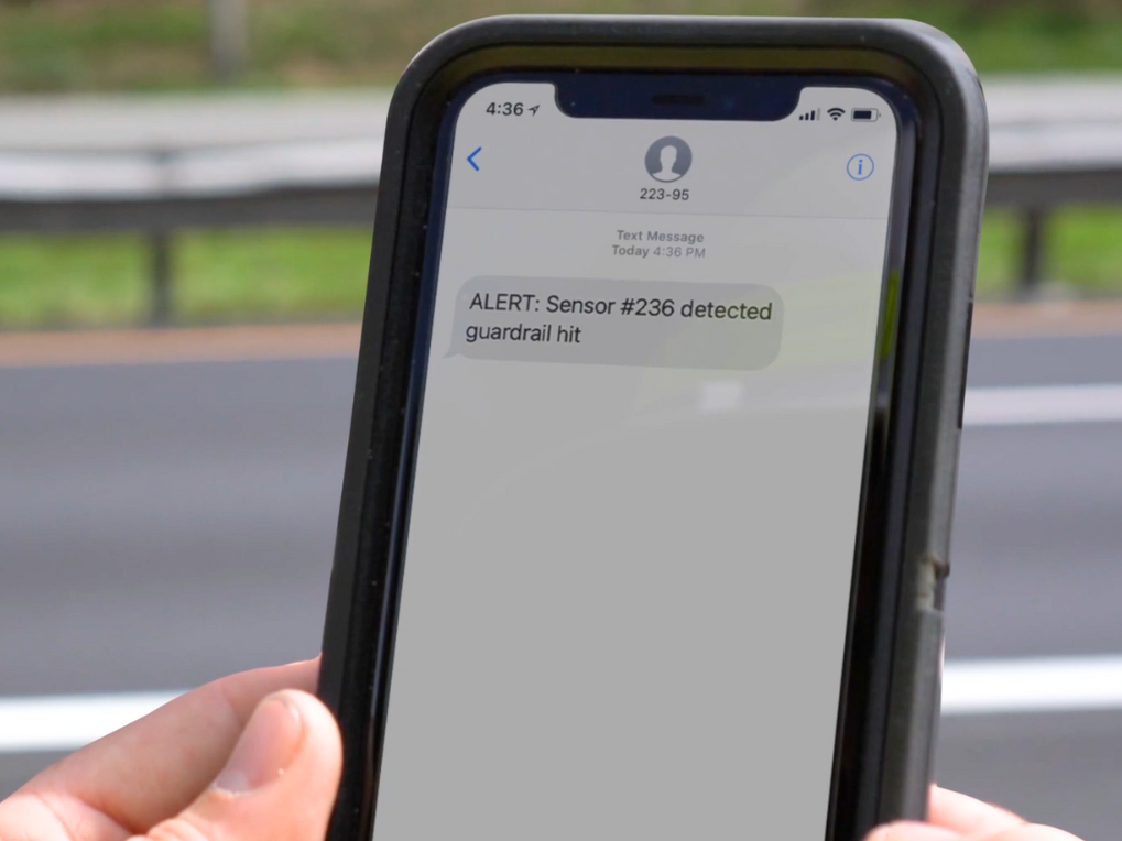 guardrail hit notification on iphone