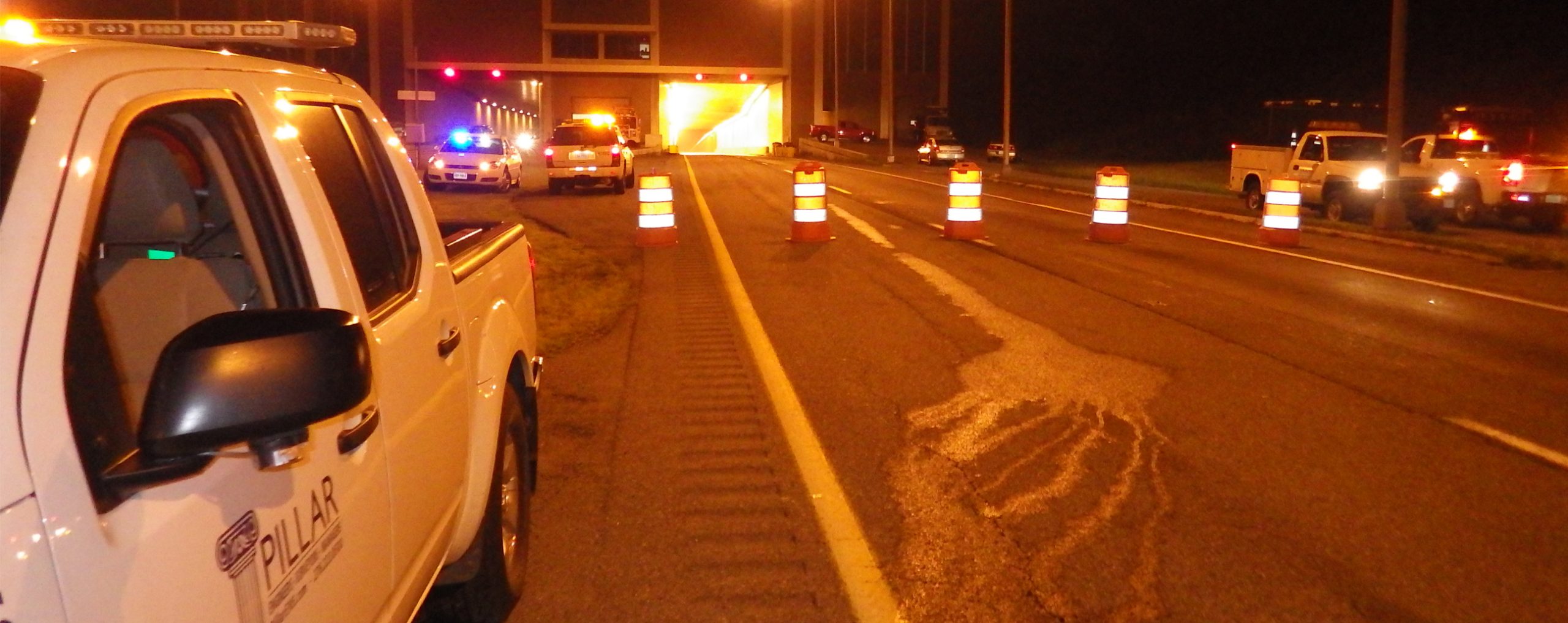 PILLAR Truck Monitoring Tunnel Fire
