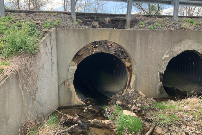 Damaged Underground Drainage Inlet