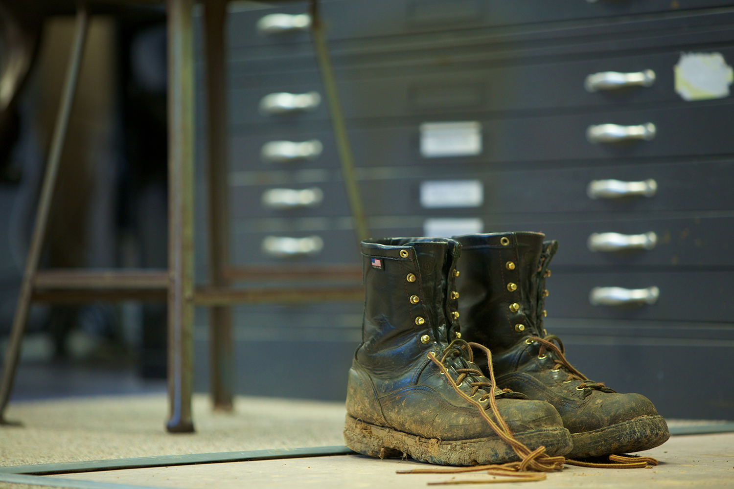 Empty Boots on the Ground